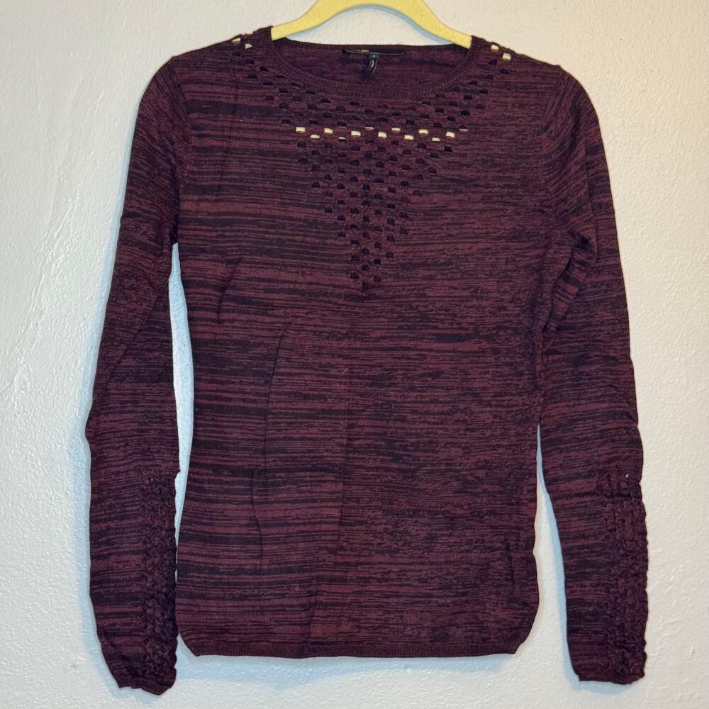 Maje Merino Wool Cashmere Blend Sweater